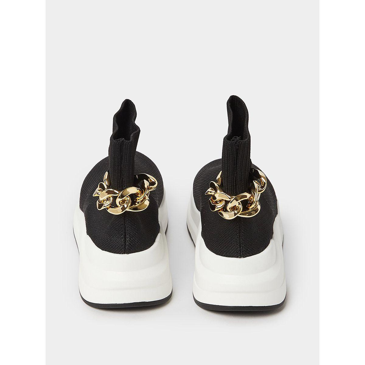 Styli Chain Detail High Cut Sneakers-women-shoes-sneakers-image-4