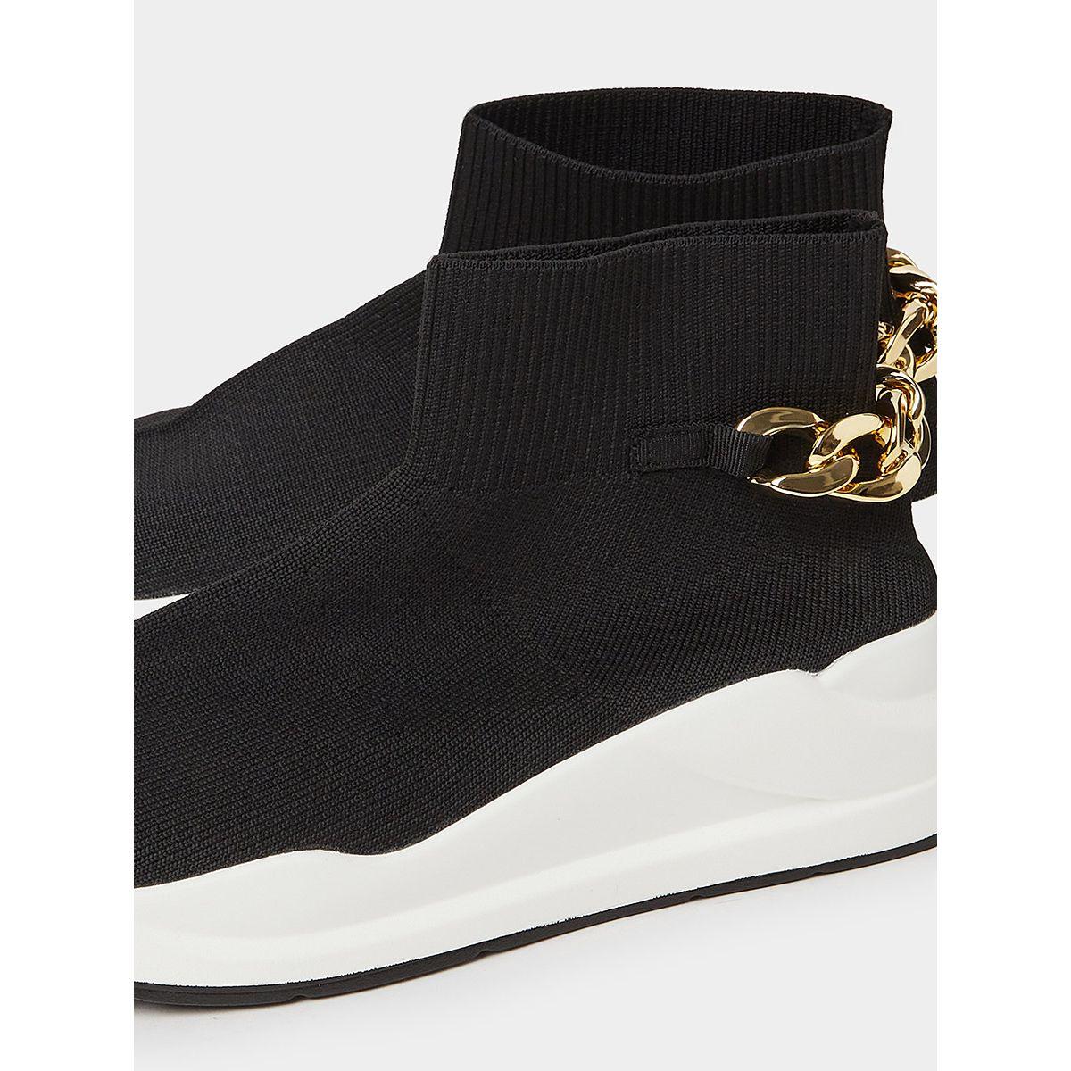 Styli Chain Detail High Cut Sneakers-women-shoes-sneakers-image-5