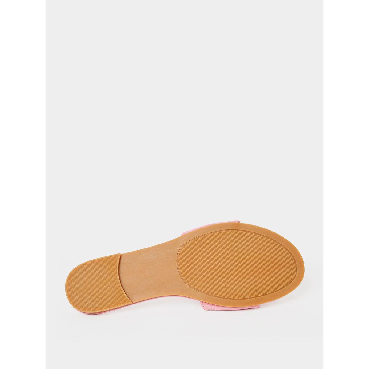 Styli Embellished Wide Strap Flat Sandals-women-shoes-sandals-flats-image-7