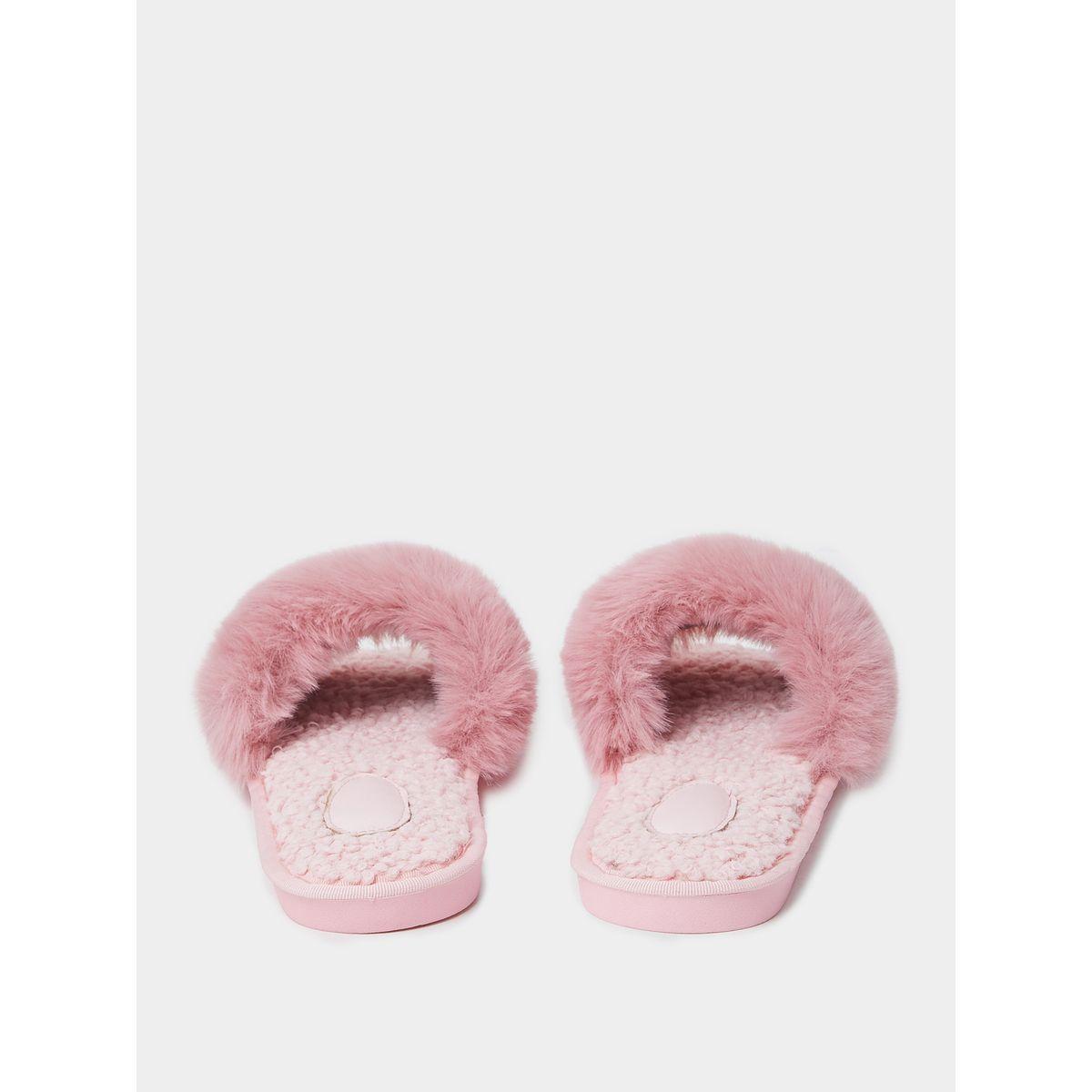 Styli Unwind Faux Fur Bedroom Slippers-women-shoes-bedroomslippers-image-4