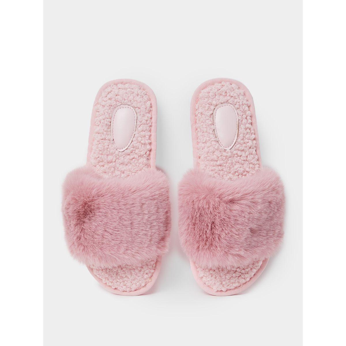 Styli Unwind Faux Fur Bedroom Slippers-women-shoes-bedroomslippers-image-6