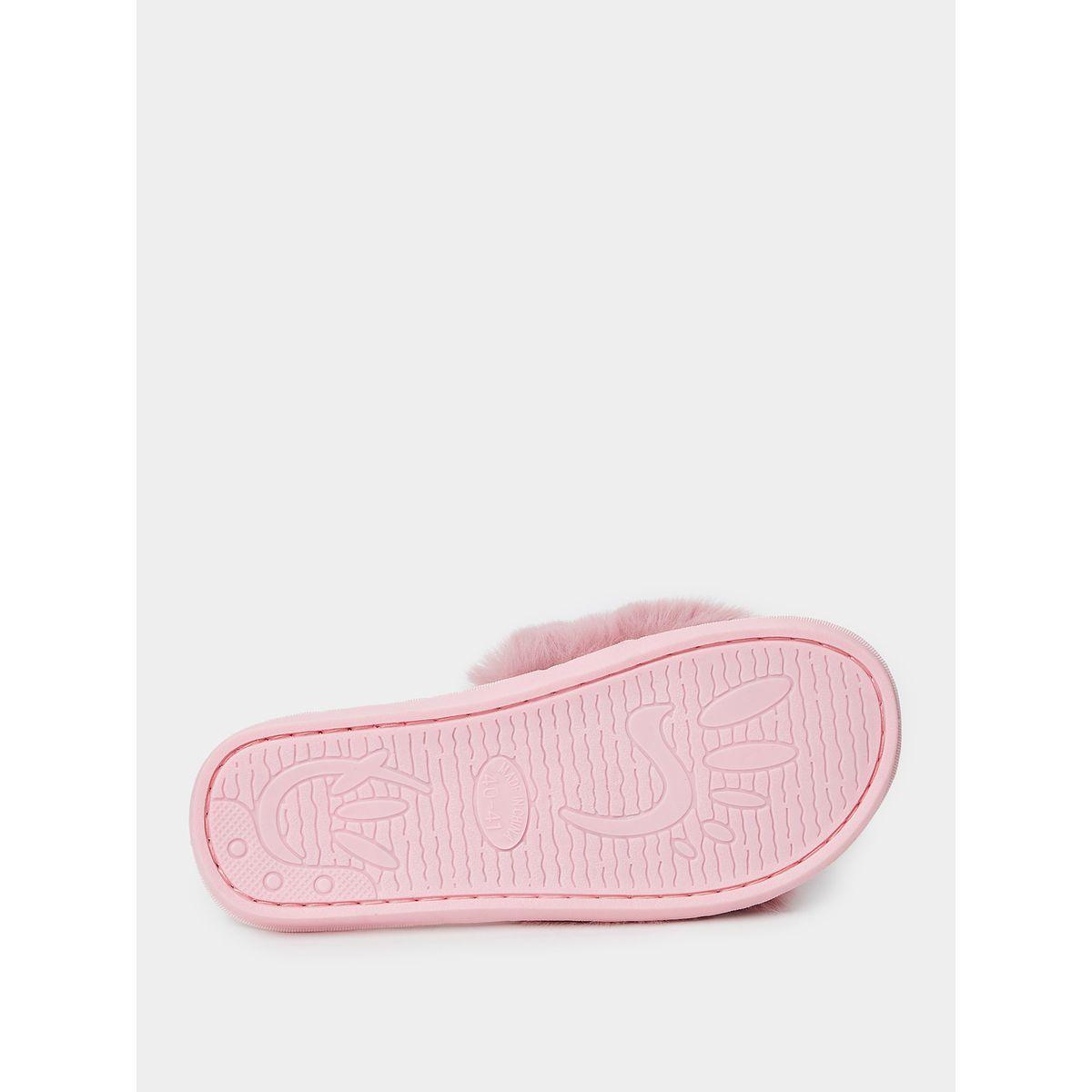 Styli Unwind Faux Fur Bedroom Slippers-women-shoes-bedroomslippers-image-7