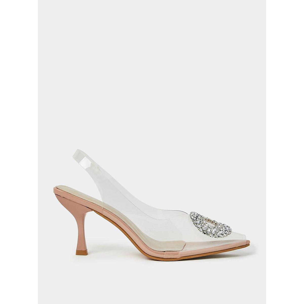 حذاء بكعب متوسط مزين بحلية-women-shoes-heels-image-1