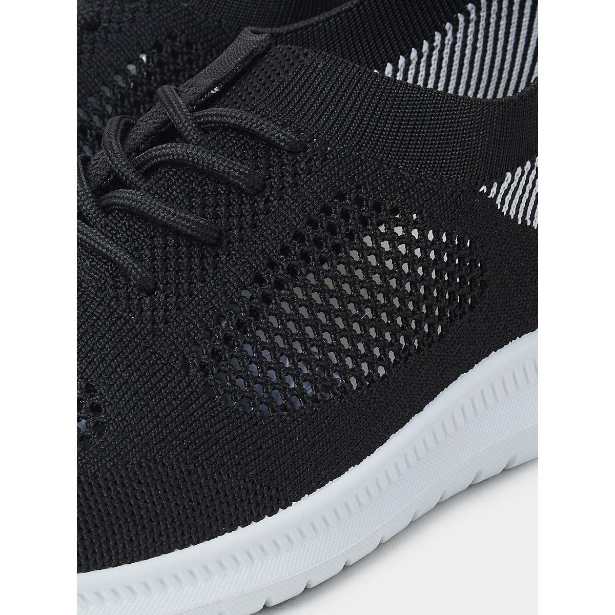 Styli Mesh Insert Lace Up Knitted Sneakers-women-shoes-sneakers-image-4