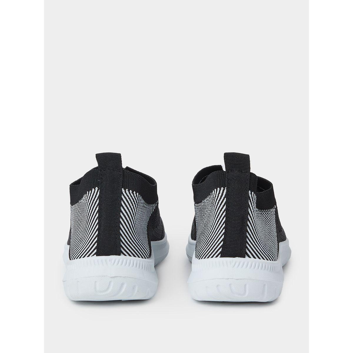 Styli Mesh Insert Lace Up Knitted Sneakers-women-shoes-sneakers-image-5