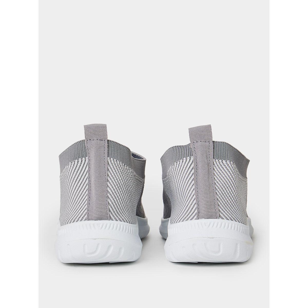 Styli Lace Detail Knitted Upper Sneakers-women-shoes-sneakers-image-4