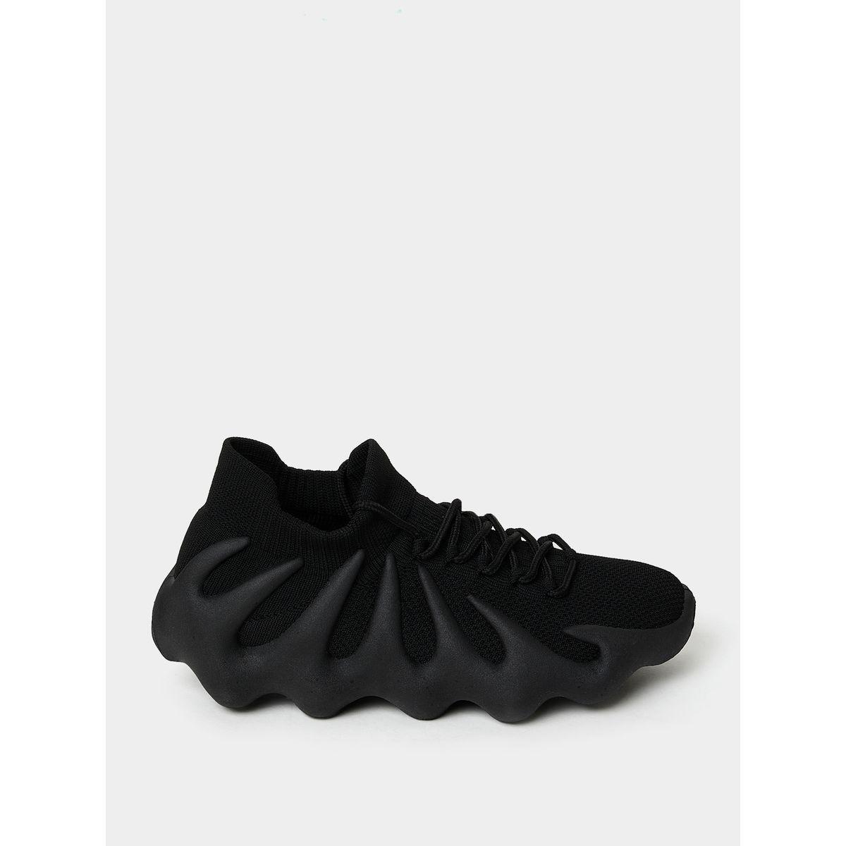 Styli Knitted Upper Abstract Sole Sneakers-women-shoes-sneakers-image-1