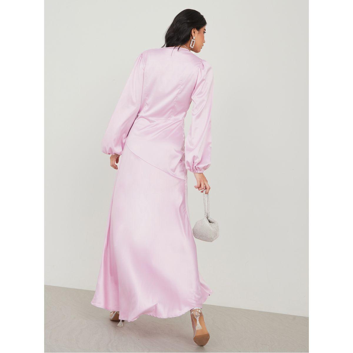 فستان طويل بحواف غير متماثلة الطول-women-clothing-dresses-image-4