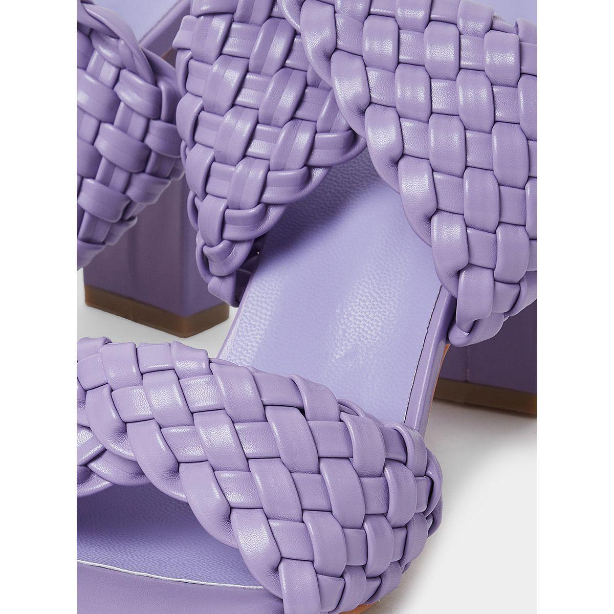 صندل بسيور بنمط مضفر-women-shoes-heels-image-4