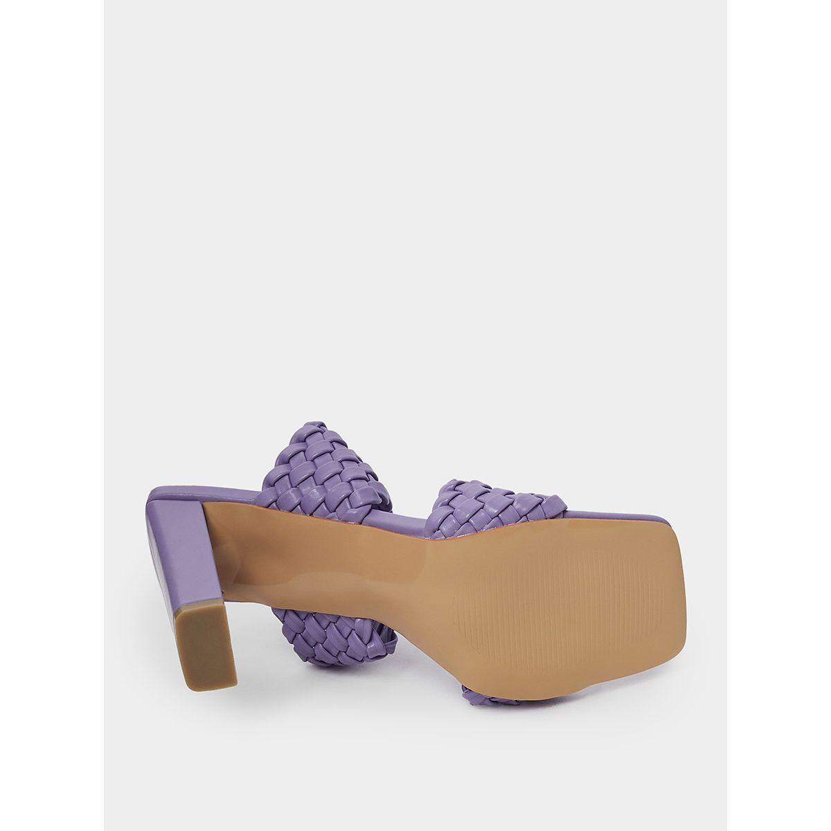 Styli Braided Double Strap Heel Sandal-women-shoes-heels-image-7