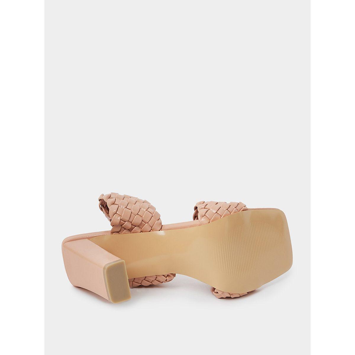 Styli Braided Double Strap Heel Sandal-women-shoes-heels-image-7