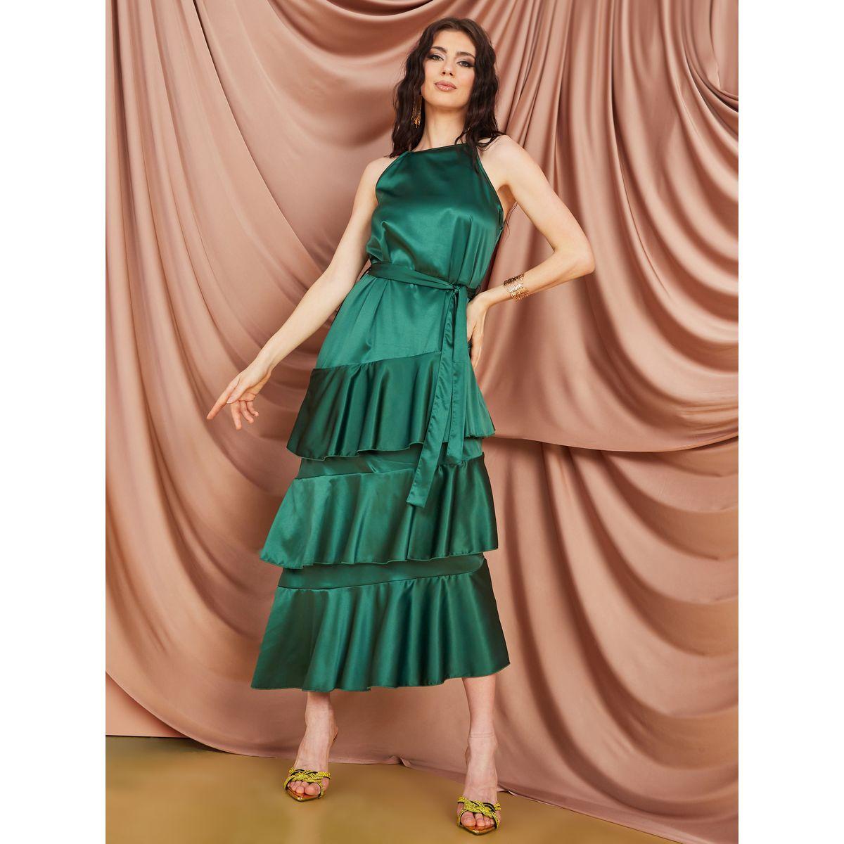 Styli Satin Strappy Layered Maxi Dress-women-clothing-dresses-image-1