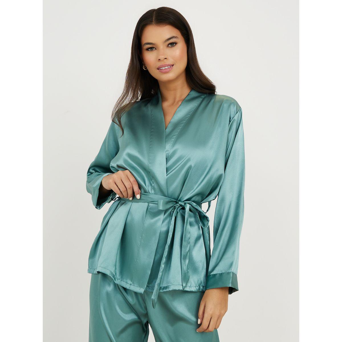 Styli Unwind Pack of 3 - Satin Cami, Pyjama & Robe-women-clothing-nightwear-pyjamas-longsets-image-4