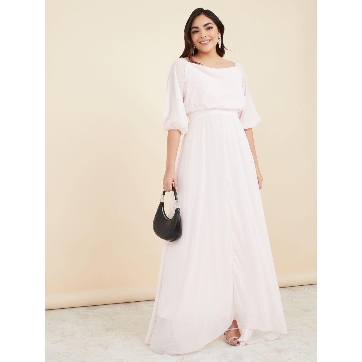 فستان طويل بياقة واسعة وحزام-women-clothing-dresses-image-1