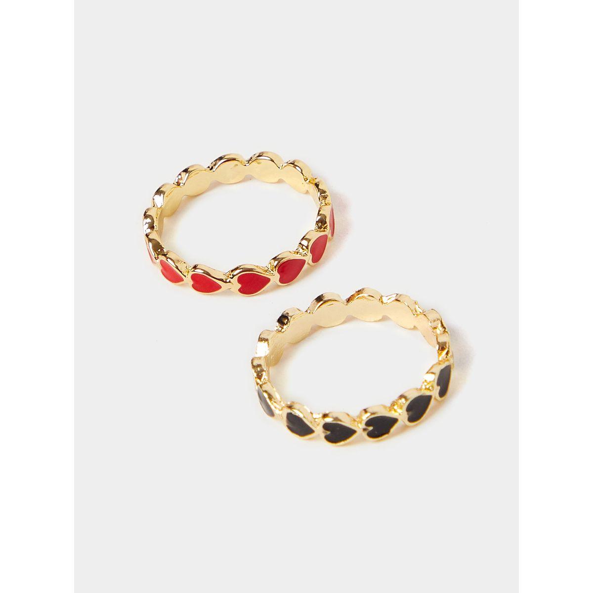 مجموعة من 2 خواتم كاجوال-women-watchesandjewellery-jewellery-rings-image-3