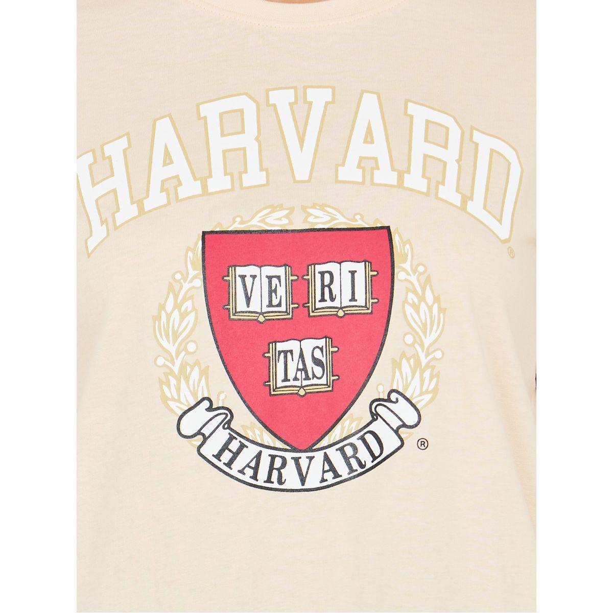 URBAN HAUL X Styli Regular Fit Harvard University Graphic T-Shirt-women-clothing-tshirts-image-4