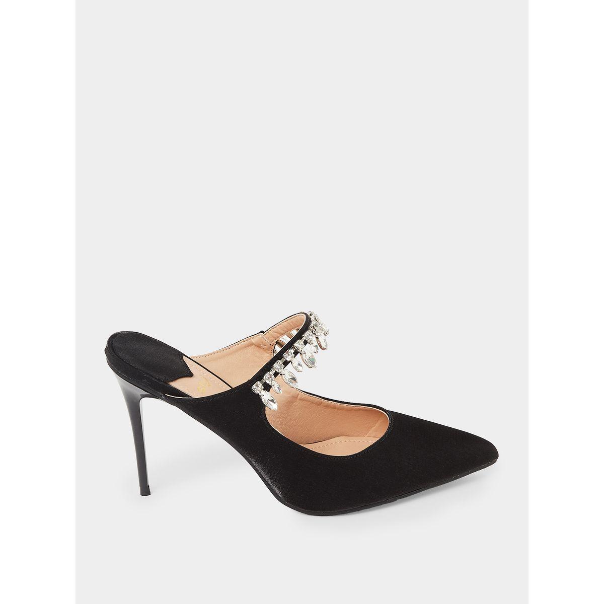 Styli Crystal Embellished Stiletto Pumps-women-shoes-heels-image-1