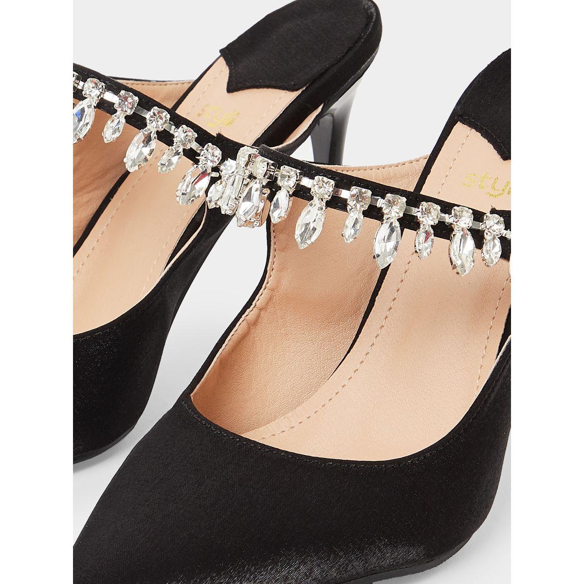 Styli Crystal Embellished Stiletto Pumps-women-shoes-heels-image-4