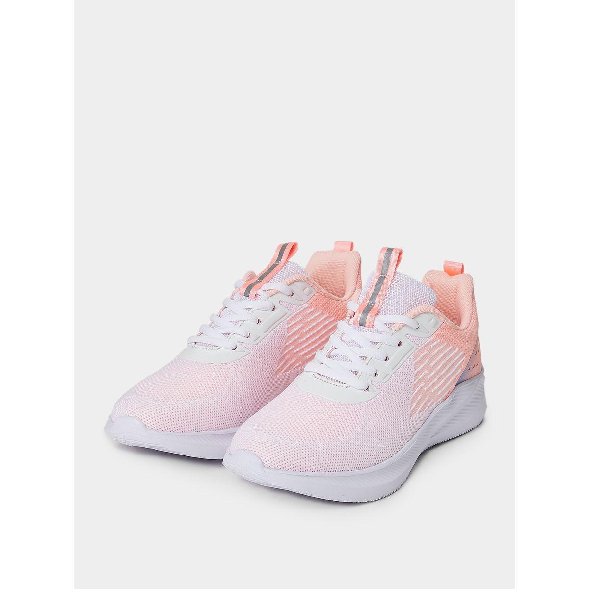 Styli Lace Up Textured Sneakers with Pull Tab-women-shoes-sneakers-image-3