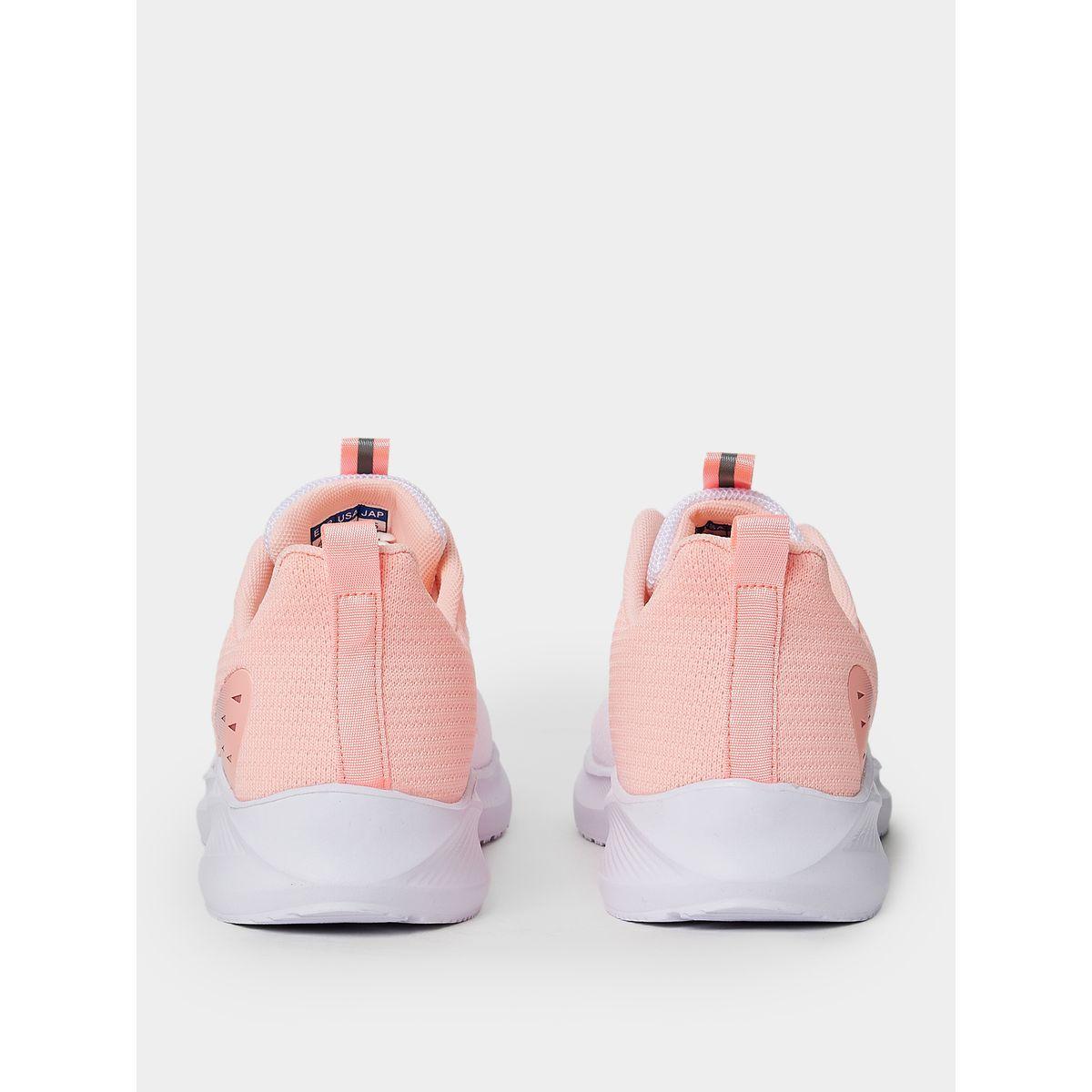 Styli Lace Up Textured Sneakers with Pull Tab-women-shoes-sneakers-image-4