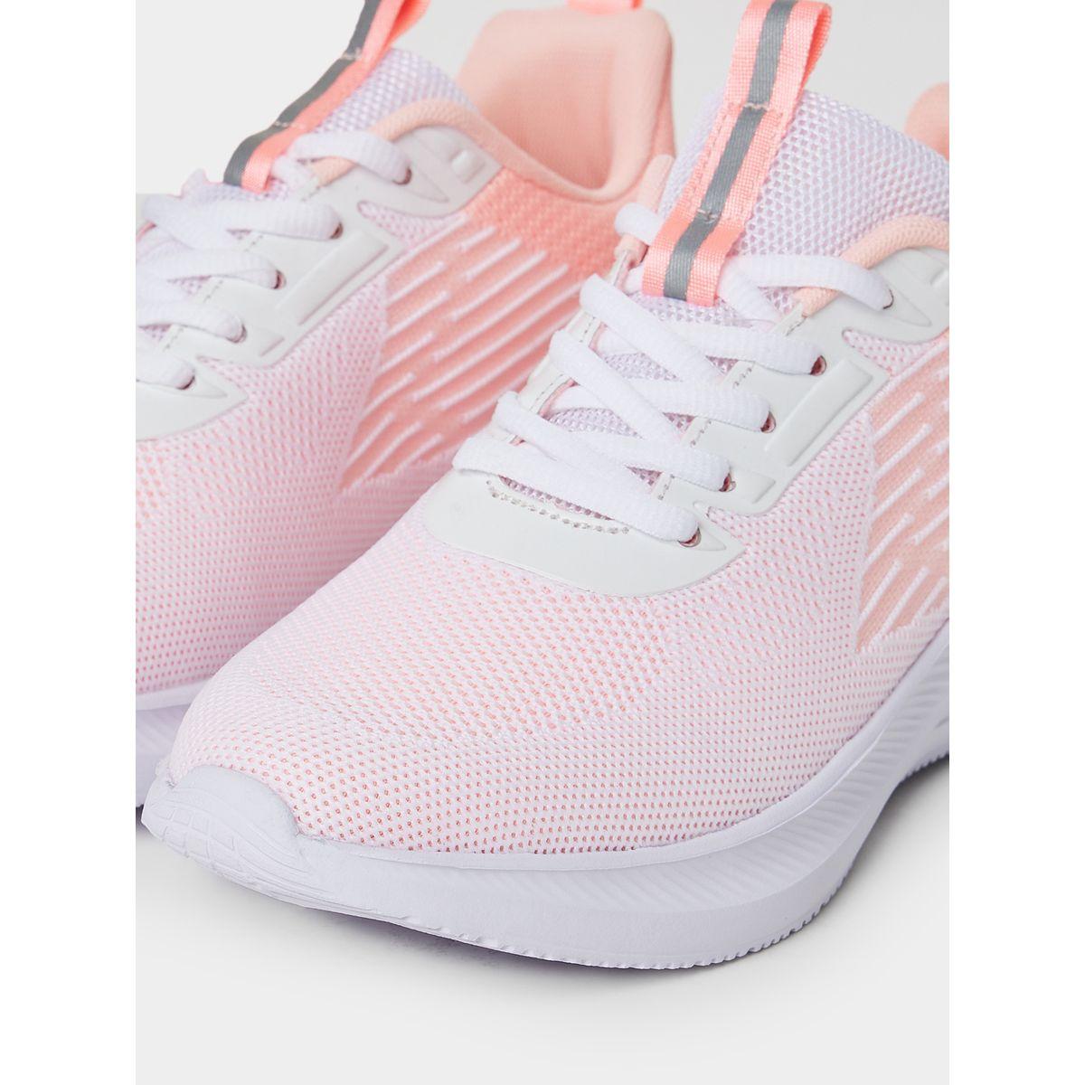 Styli Lace Up Textured Sneakers with Pull Tab-women-shoes-sneakers-image-5