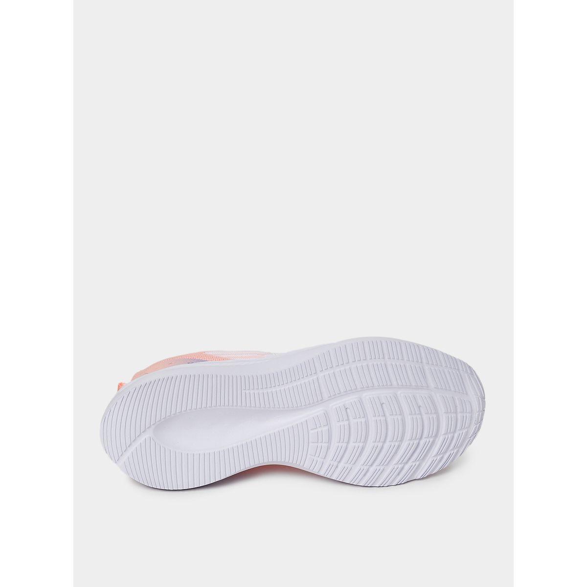Styli Lace Up Textured Sneakers with Pull Tab-women-shoes-sneakers-image-7