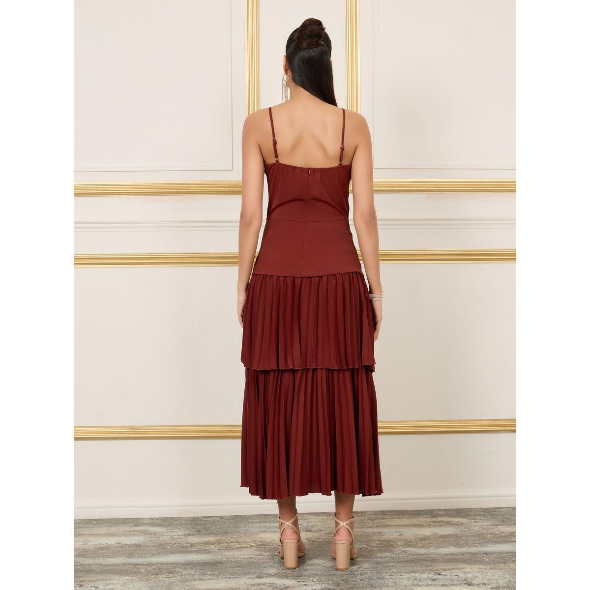 Styli Strappy Pleated Layered Maxi Dress-women-clothing-dresses-image-4