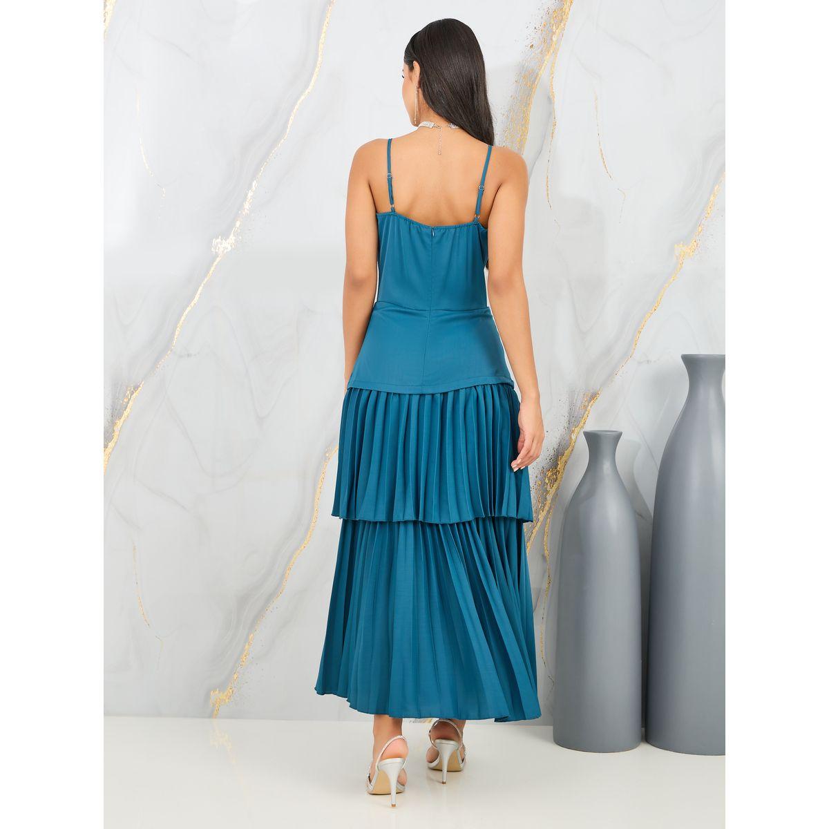 Styli Strappy Pleated Layered Maxi Dress-women-clothing-dresses-image-4