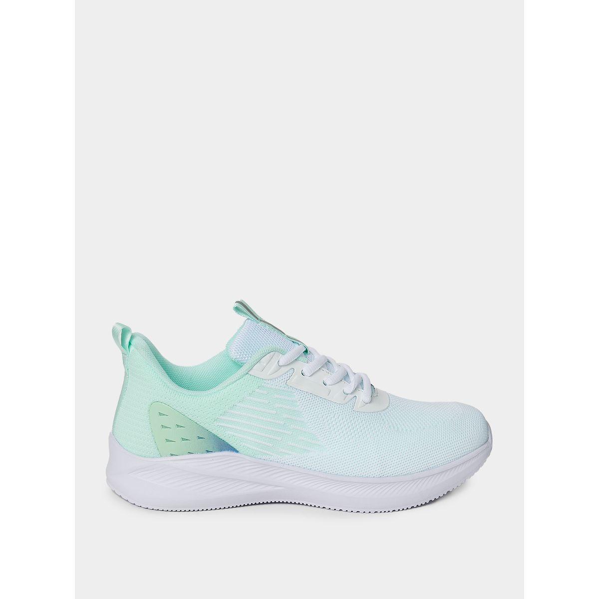 Styli Lace Up Textured Sneakers with Pull Tab-women-shoes-sneakers-image-1