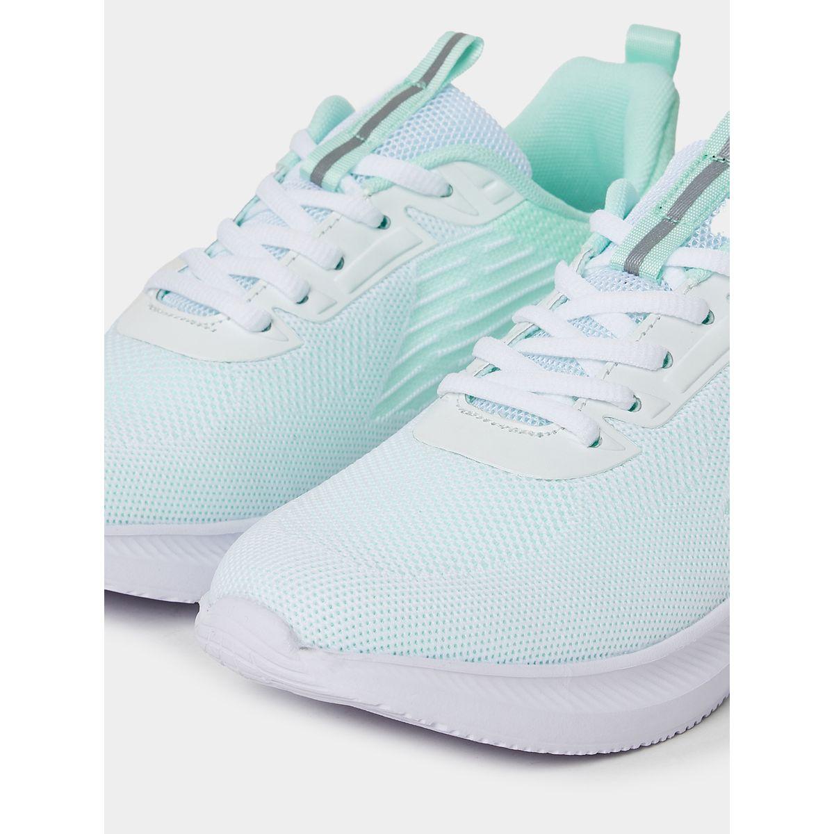 Styli Lace Up Textured Sneakers with Pull Tab-women-shoes-sneakers-image-5
