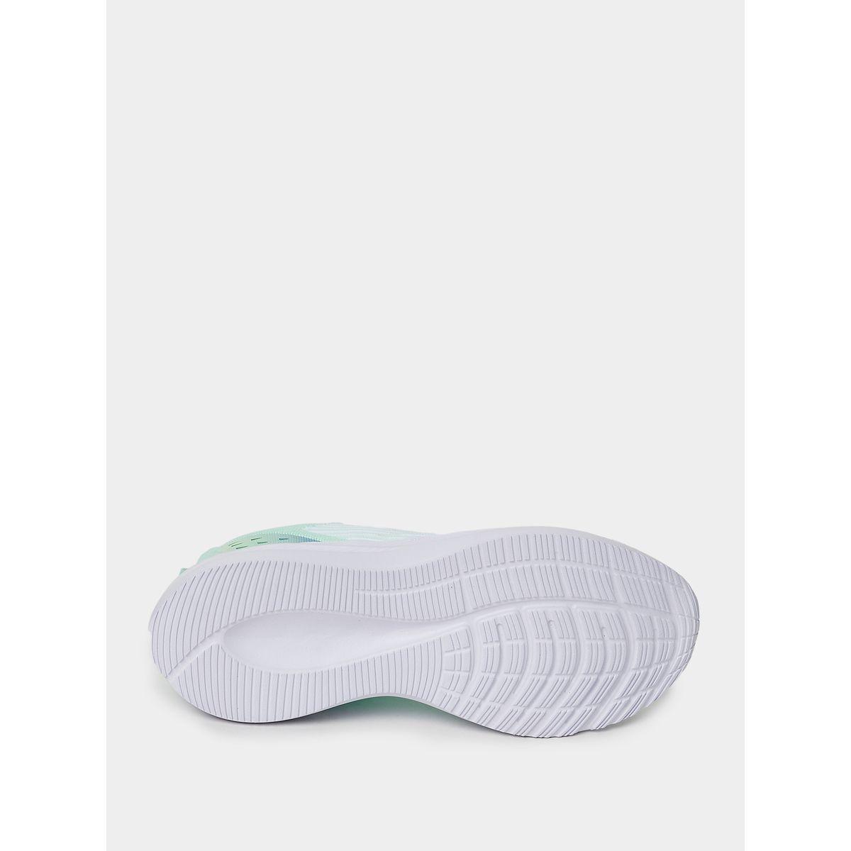 Styli Lace Up Textured Sneakers with Pull Tab-women-shoes-sneakers-image-7
