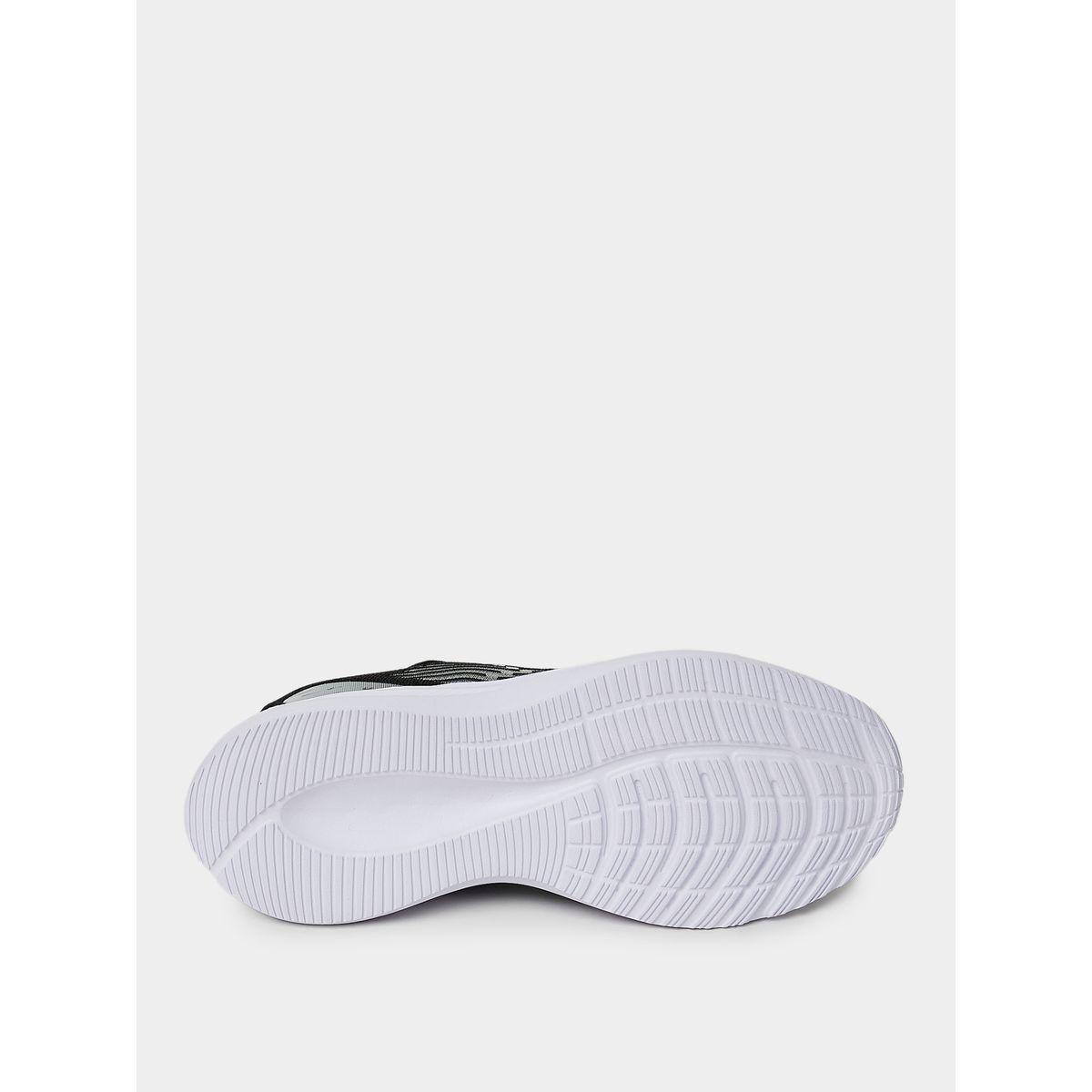 Styli Lace Up Textured Sneakers with Pull Tab-women-shoes-sneakers-image-7
