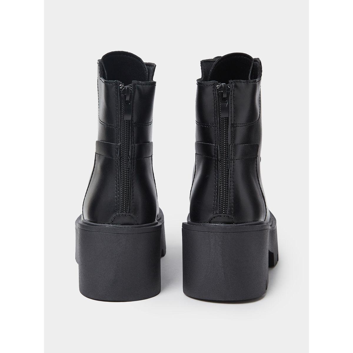 Styli Chunky Lace Up Platform Ankle Boots-women-shoes-boots-image-4