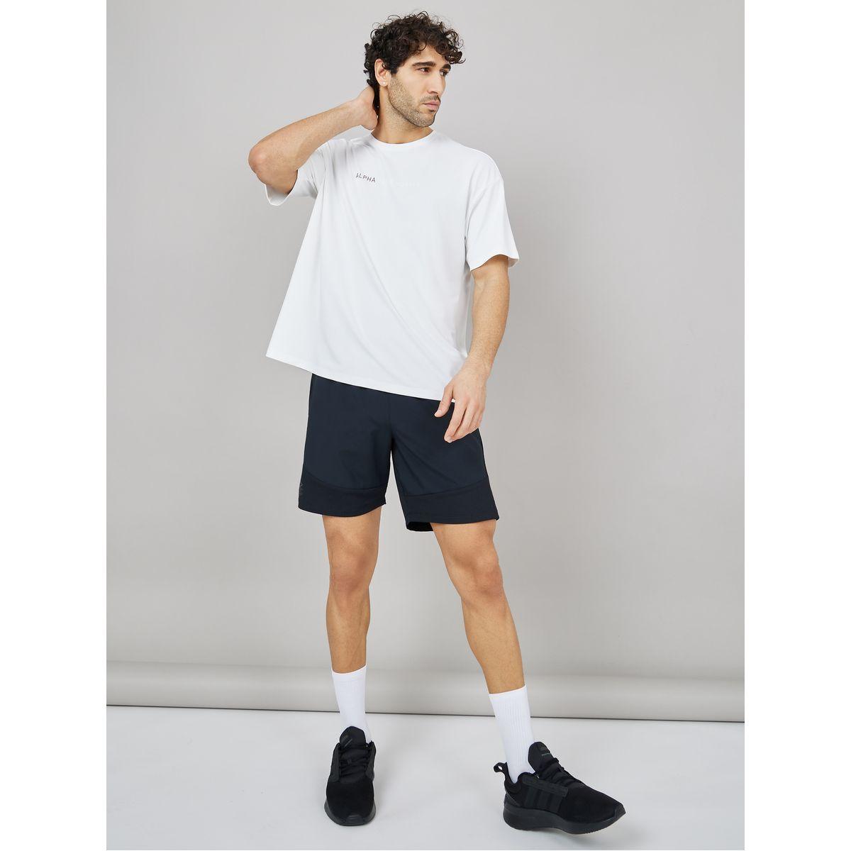 Styli Active Oversized Mesh Active T-Shirt with Statement Print-men-clothing-sportswearandactivewear-tshirtsandpolos-image-2