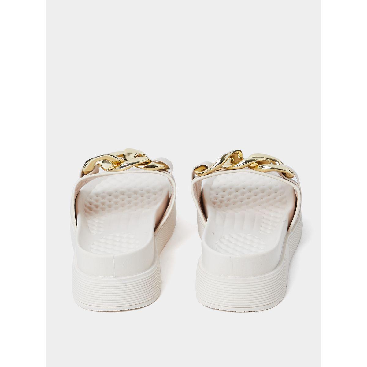 صندل فلات مزين بحلية-women-shoes-sandals-flats-image-4