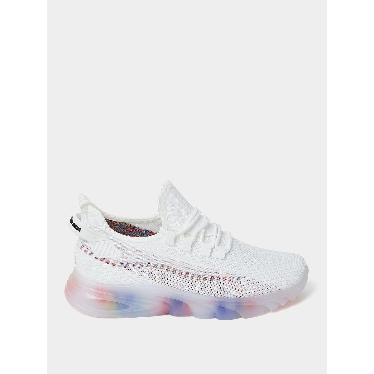 Styli Lace Up Knitted Sneaker -women-shoes-sneakers-image-1