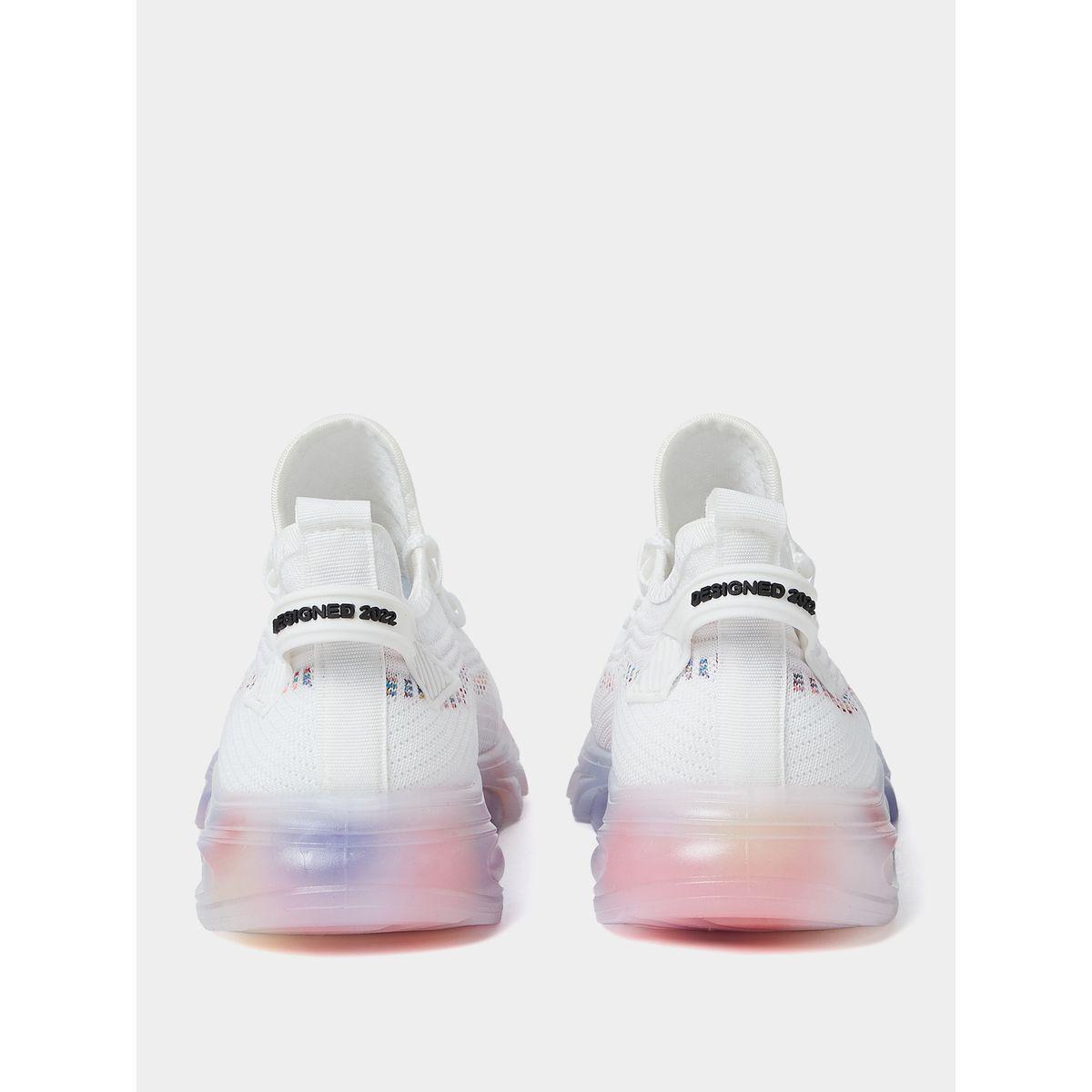 Styli Lace Up Knitted Sneaker -women-shoes-sneakers-image-3