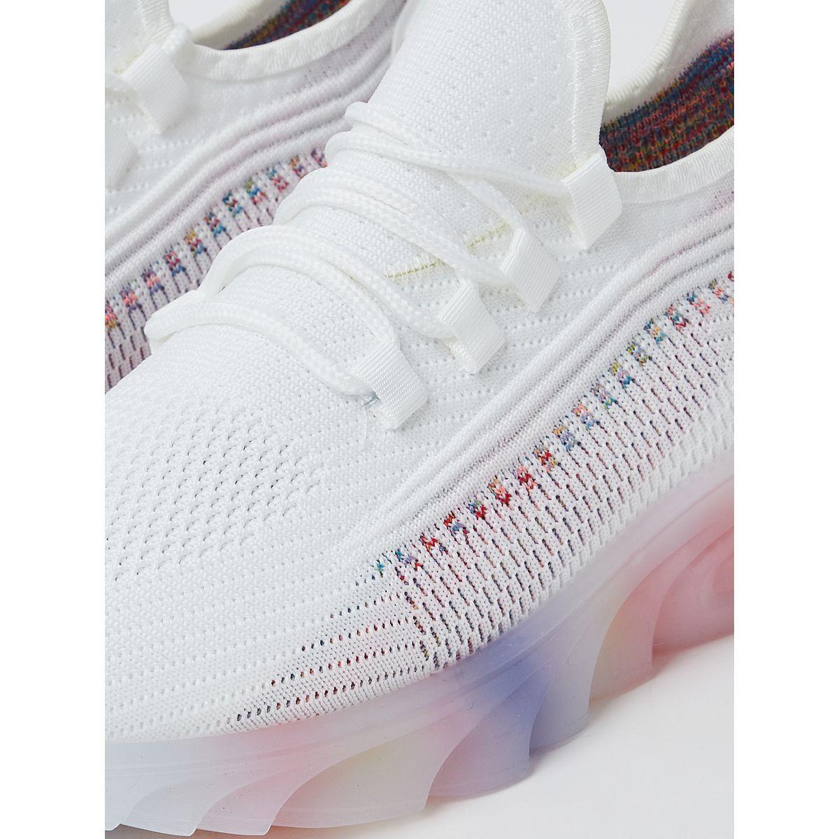 Styli Lace Up Knitted Sneaker -women-shoes-sneakers-image-4