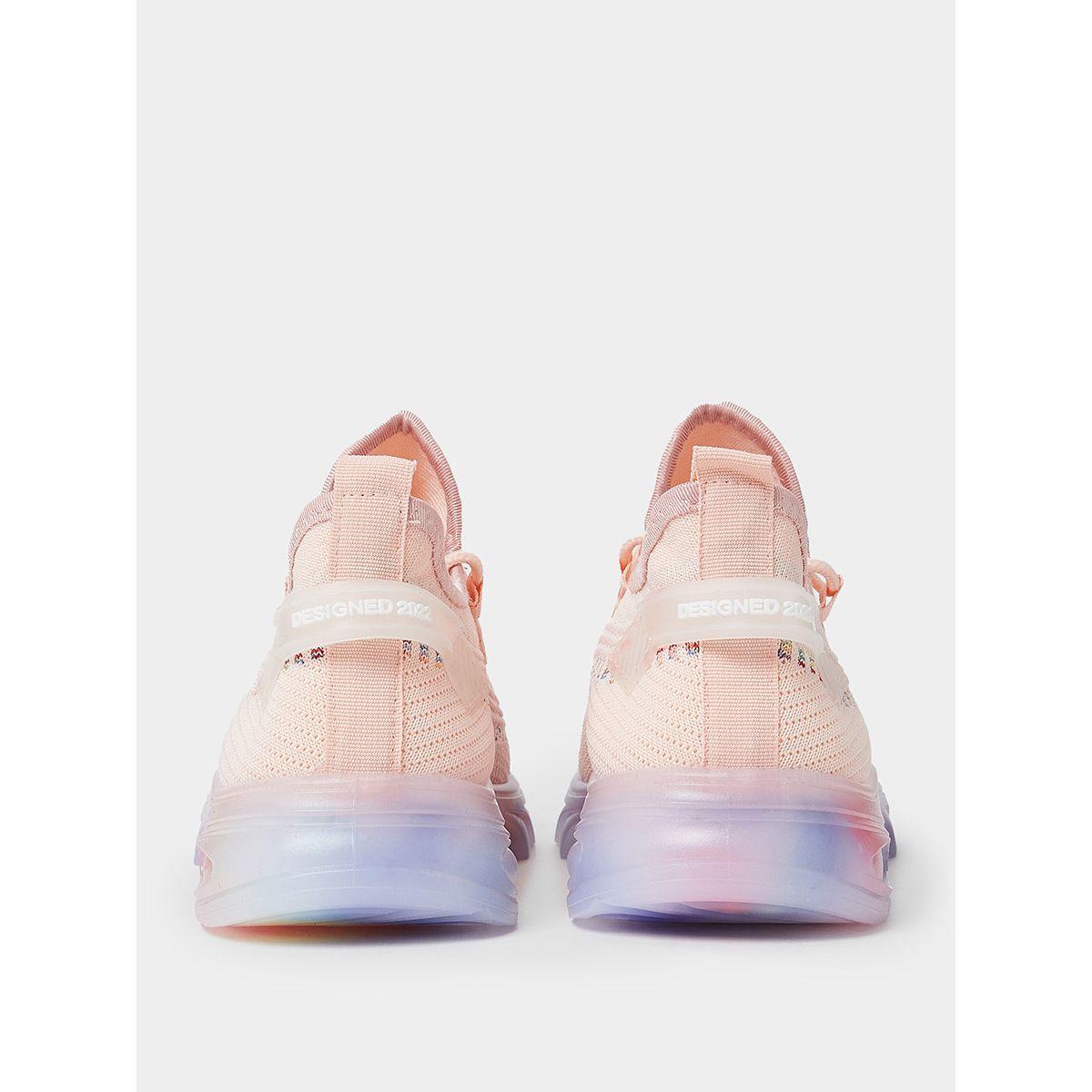 Styli Lace Up Knitted Sneakers-women-shoes-sneakers-image-5