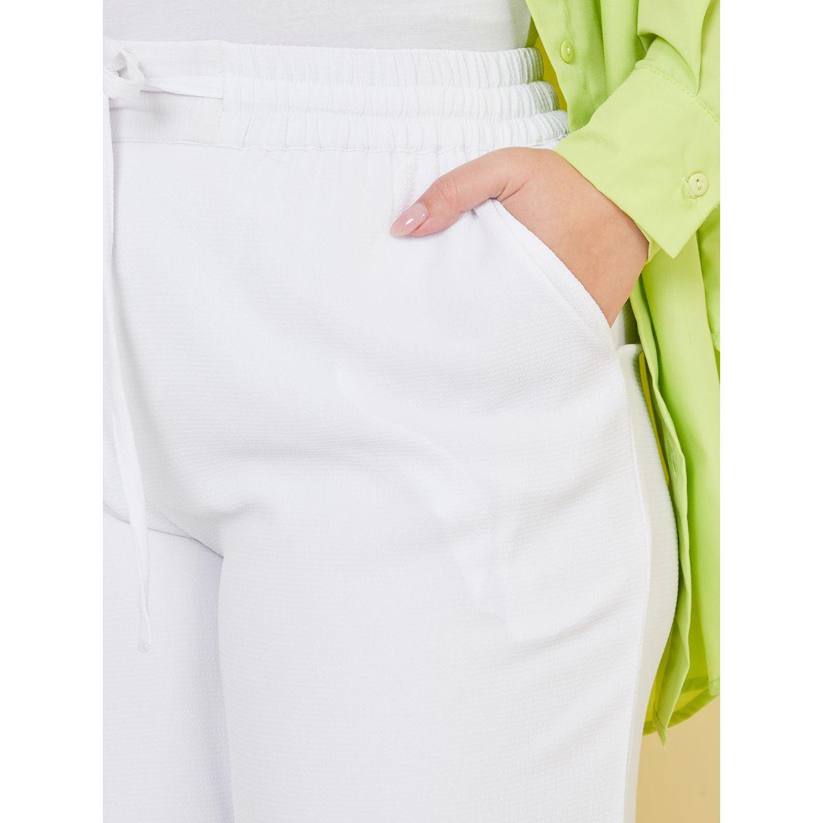 Styli Plus High Waist Tie Up Wide Leg Trouser-women-clothing-bottoms-trousers-image-3