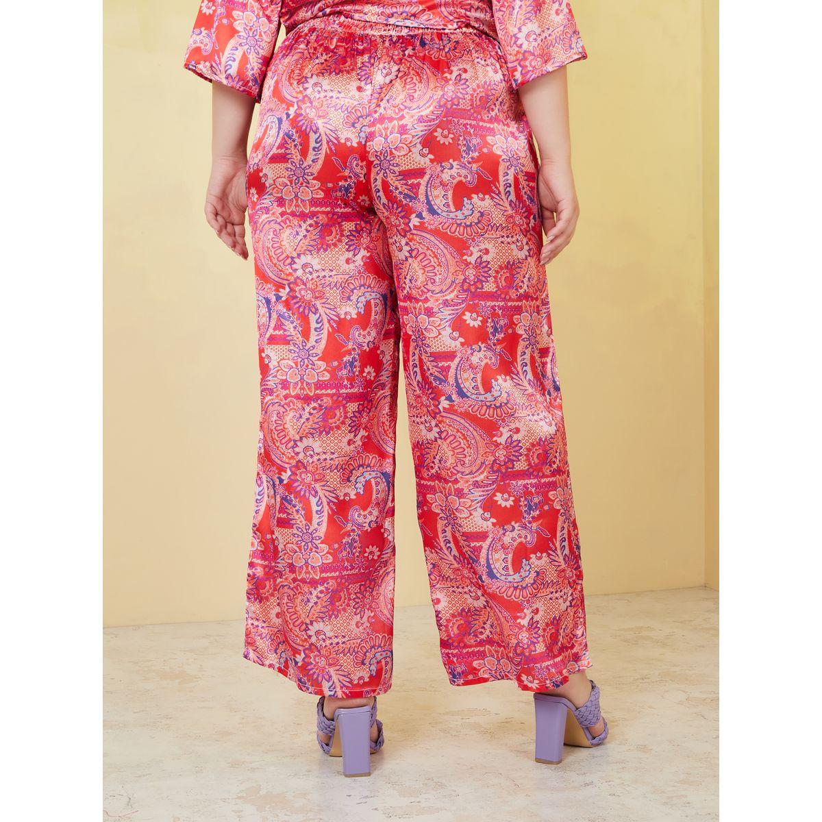 Styli Plus Paisley Print Wide Leg Trouser-women-clothing-bottoms-trousers-image-4