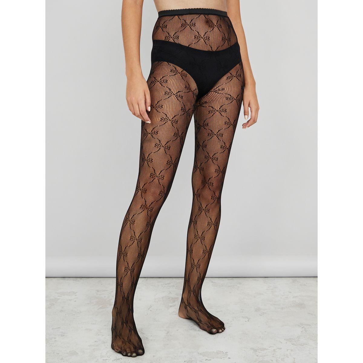 Styli Fishnet High Waist Tights-women-socksandstockings-image-1
