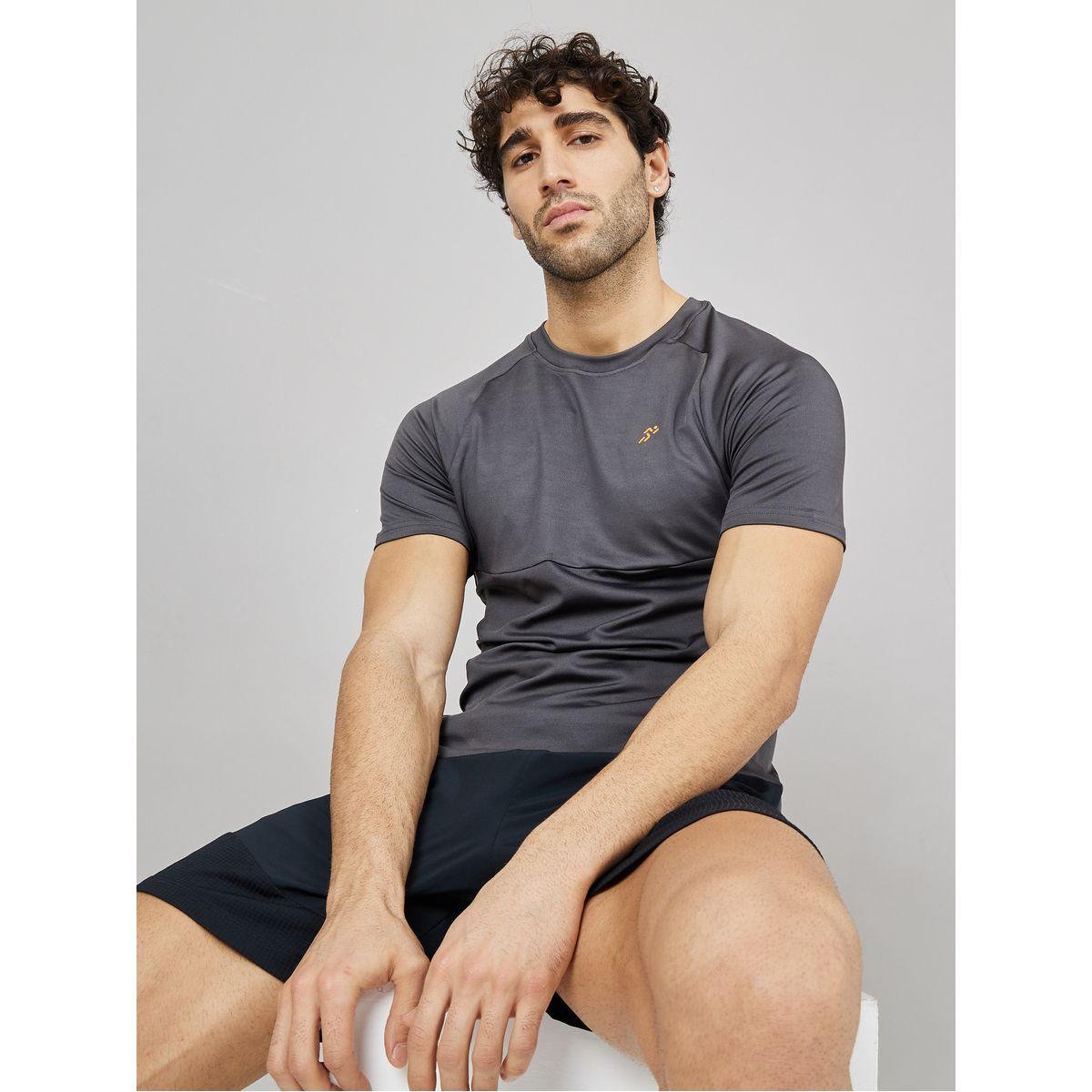Styli Active Super Stretch Compression T-Shirt with Logo Detail-men-clothing-sportswearandactivewear-tshirtsandpolos-image-1
