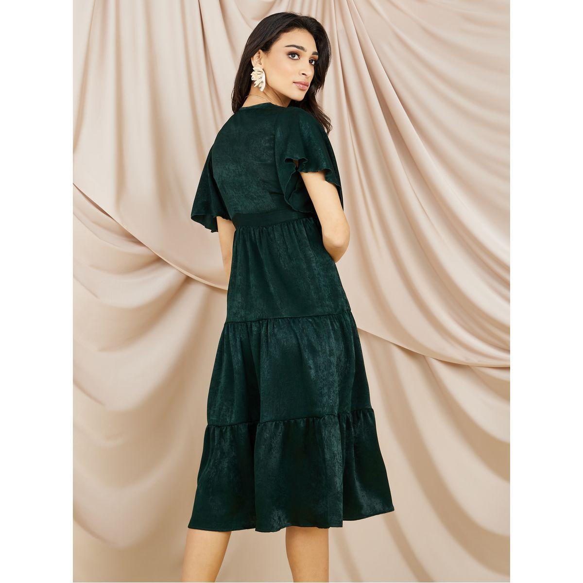Styli Embellished Buckle Tiered Midi Dress-women-clothing-dresses-image-4