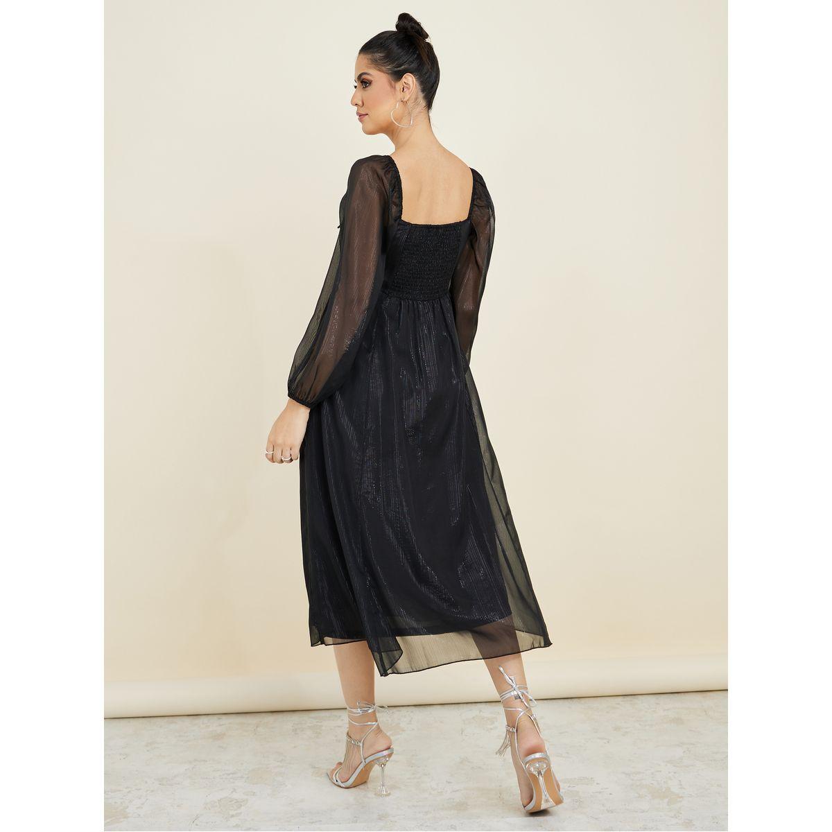 فستان ميدي باكمام طويلة-women-clothing-dresses-image-4