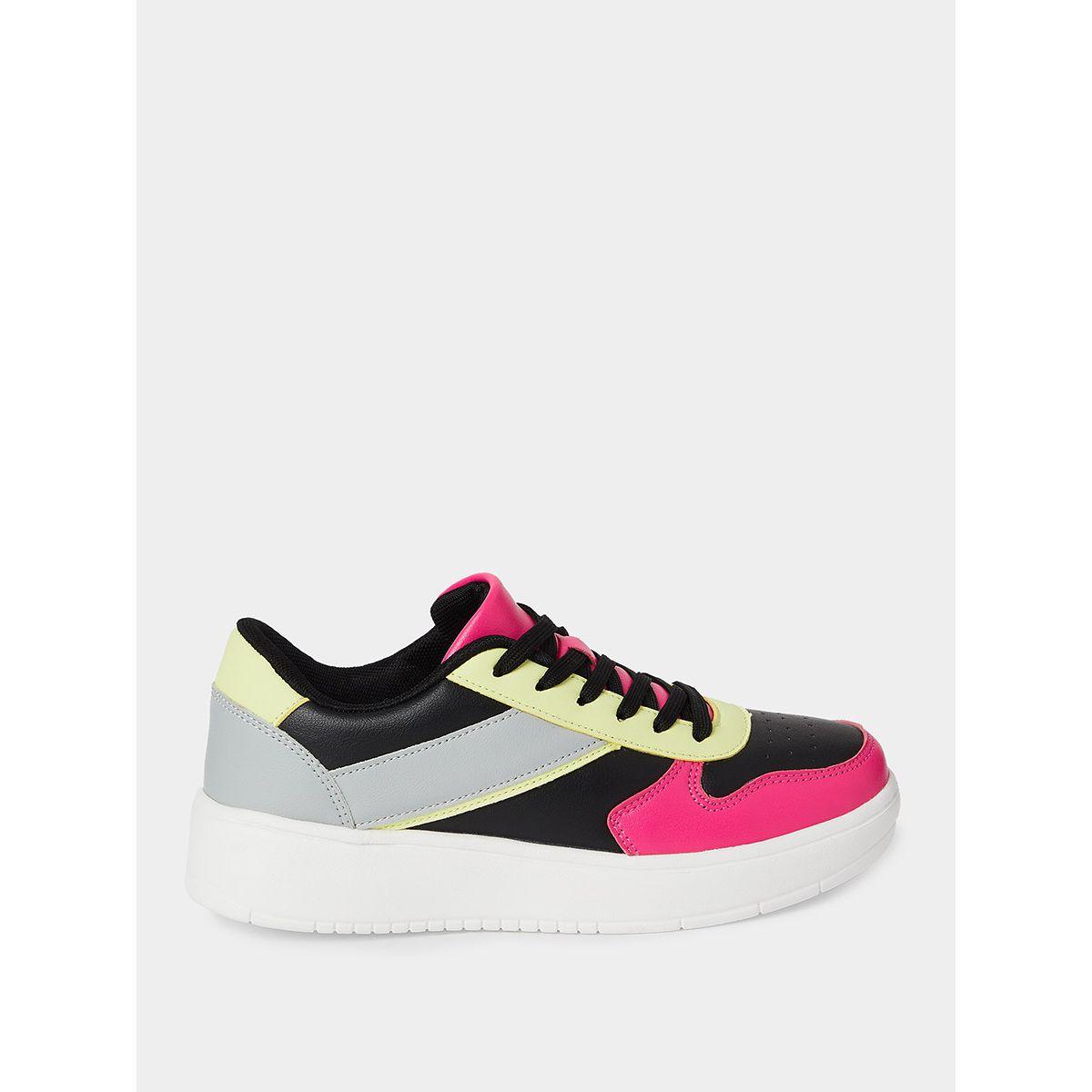 حذاء سنيكرز بنمط كتل الالوان-women-shoes-sneakers-image-2