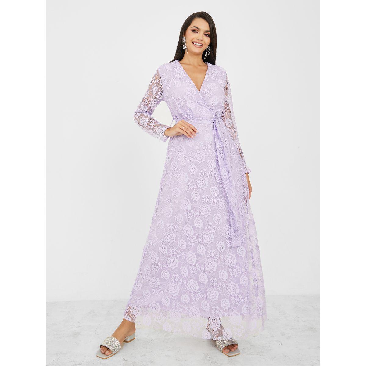 فستان طويل بتداخلات دانتيل-women-clothing-dresses-image-1