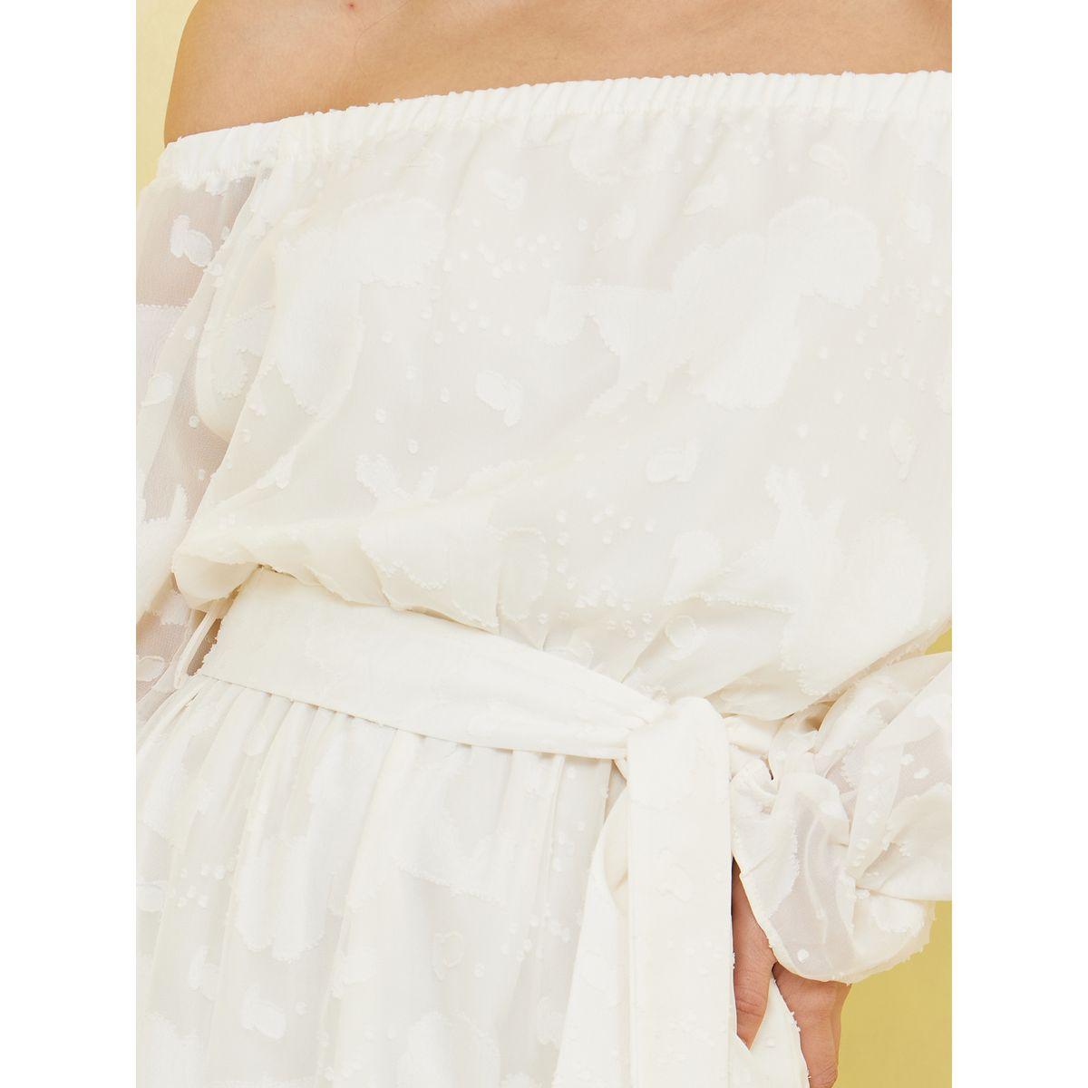 فستان طويل جاكار بأكتاف مكشوقة-women-clothing-dresses-image-3