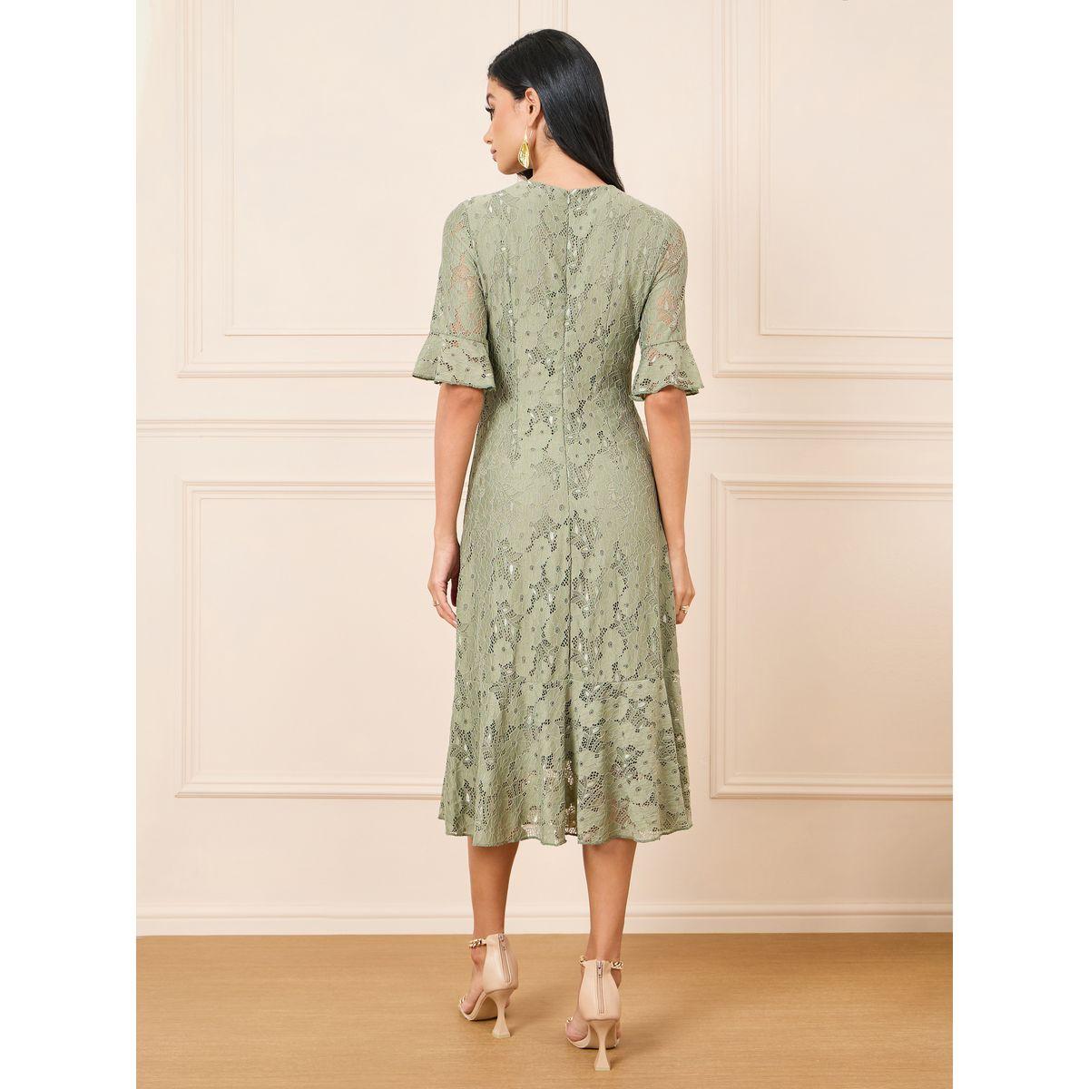 Styli All Over Lace A-Line Midi Dress-women-clothing-dresses-image-4