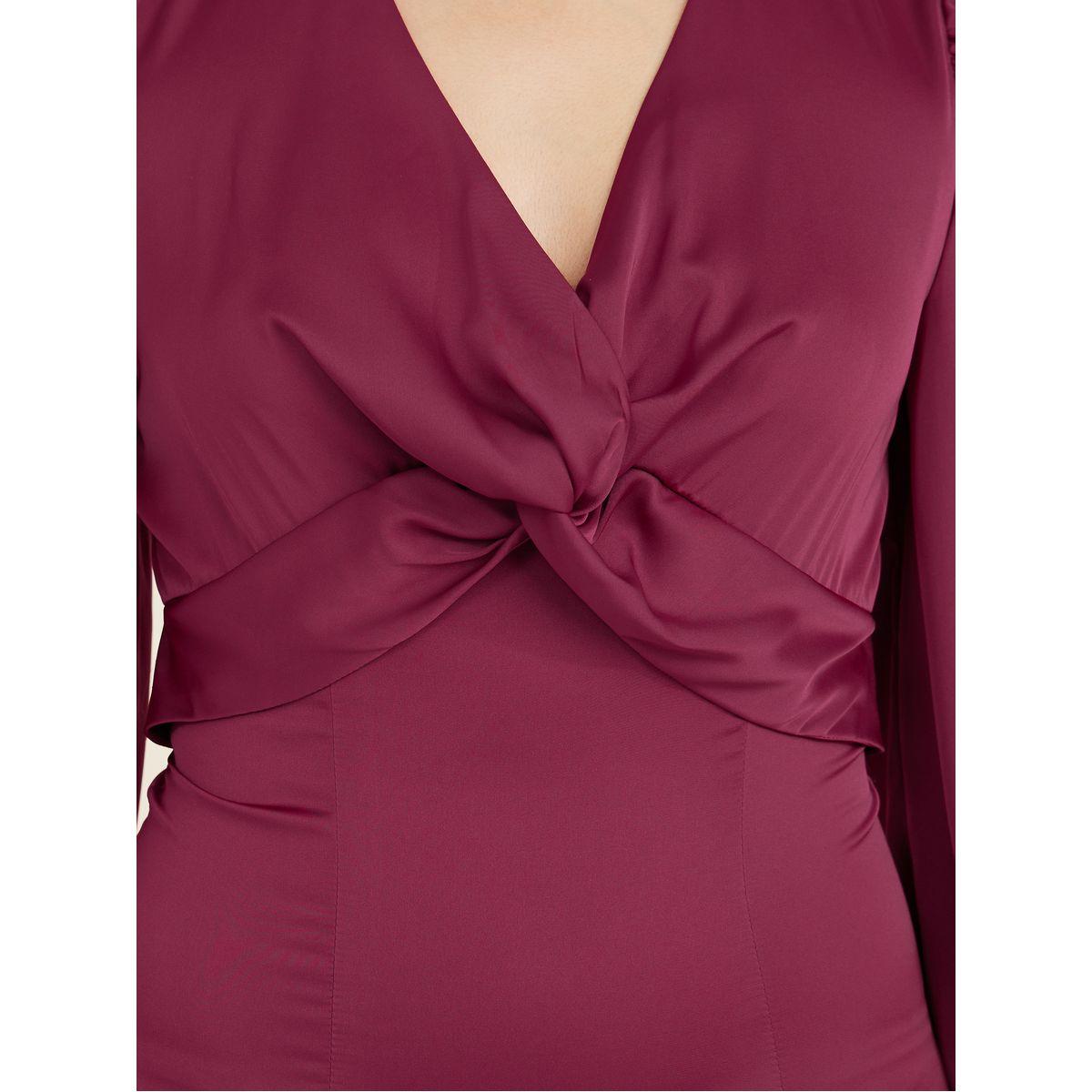 فستان طويل مزين بعقدة-women-clothing-dresses-image-3